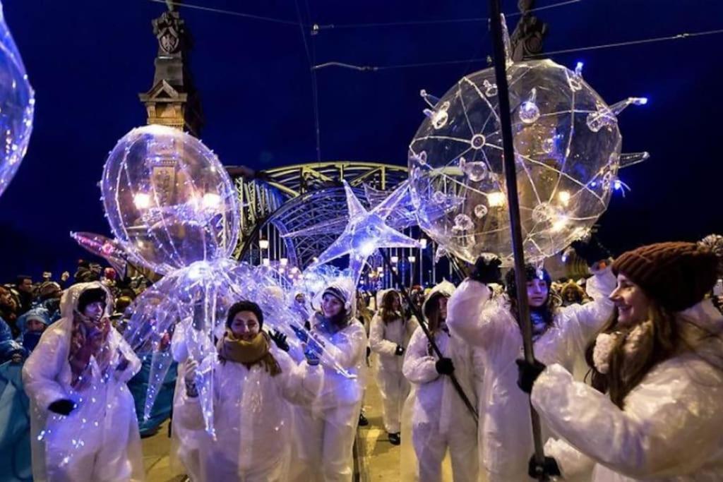 Appartamento Rynek Pod Fredra Breslavia Esterno foto